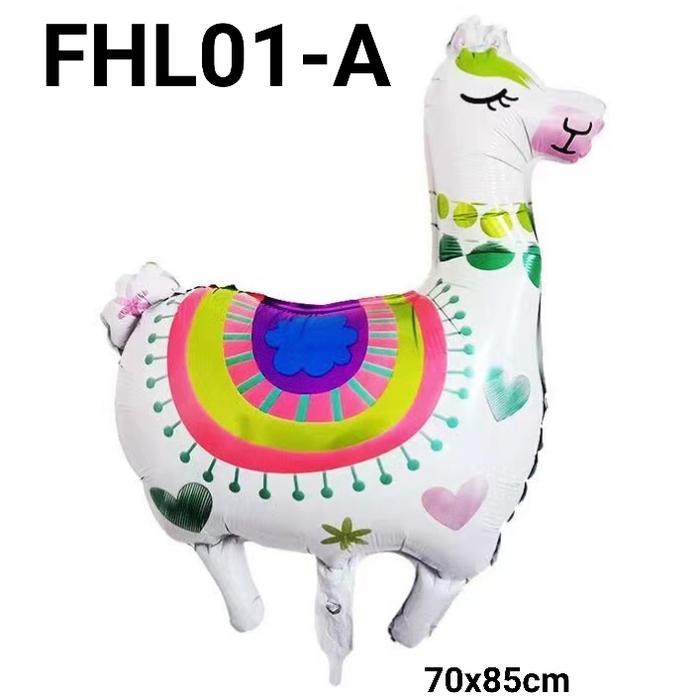 Balon Foil Berbentuk Unta Llama Alpaca untuk Dekorasi Pesta Ulang Tahun dan Acara Spesial, Tersedia 