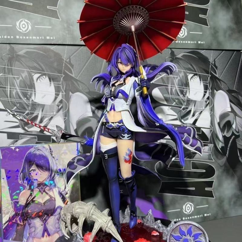 30cm Honkai Star Rail Raiden Bosenmori Mei Acheron Anime Game Figure GK Beauty Girl Statue Action