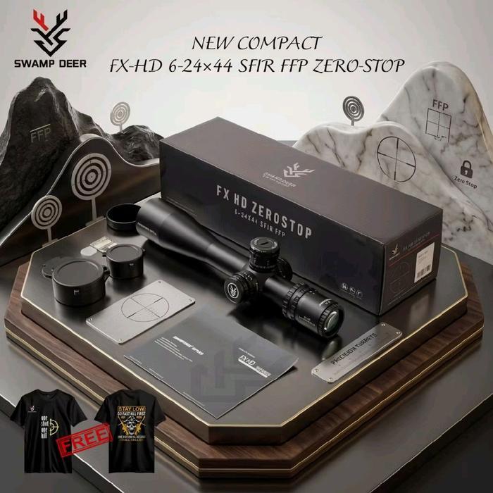 SWAMPDEER COMPACT FX HD 6-24X44 SFIR FFP