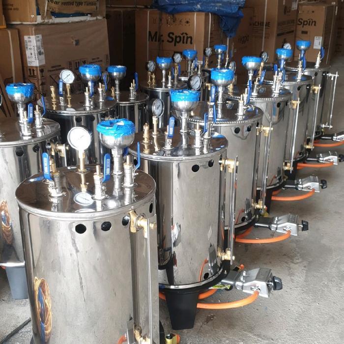 Setrika uap 10Liter || Boiler setrika uap kapasitas 10Liter