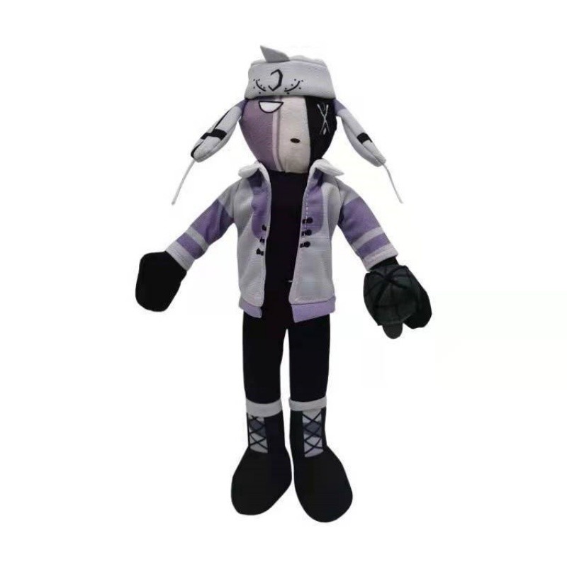 Friday Night Funkin Plush Toy Anime Stuffed Doll Skid Pump Whitty Soft Figures Boyfriend Spooky