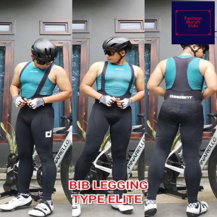 ORIGINAL Celana sepeda padding BIB SHORT big size JUMBO 2XL 3XL 4XL 5XL 6XL 02 READY STOCK