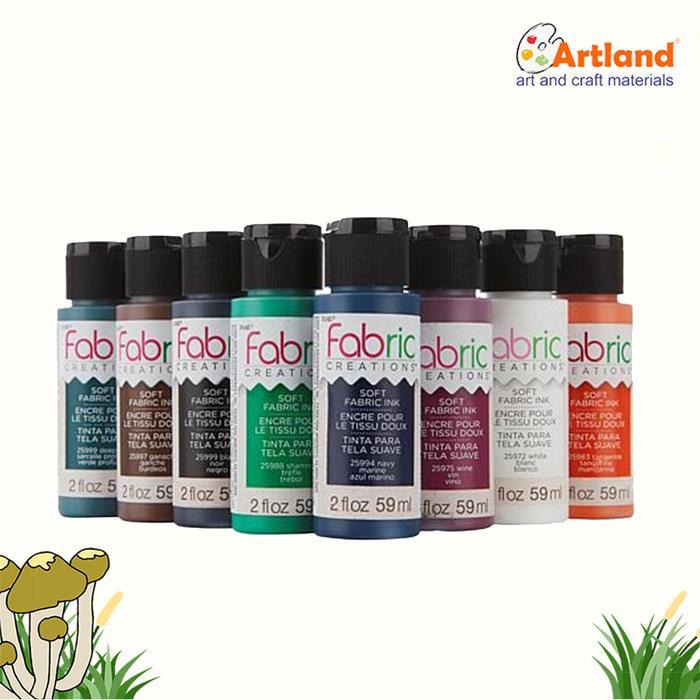 Terlaris Plaid Fabric Creations Fabric Ink 59ml Cat Kain Premium untuk DIY & Custom SALE