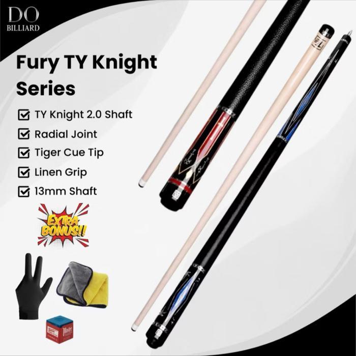 Fury TY EA Cue Stick Stik Play Billiard Biliar Biliard Biliyar