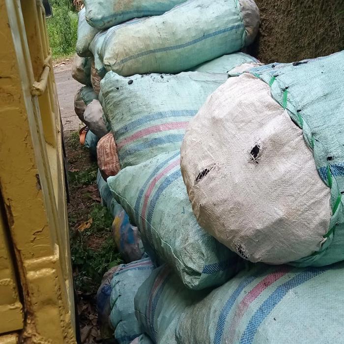 arang kayu rambutan 1 karung