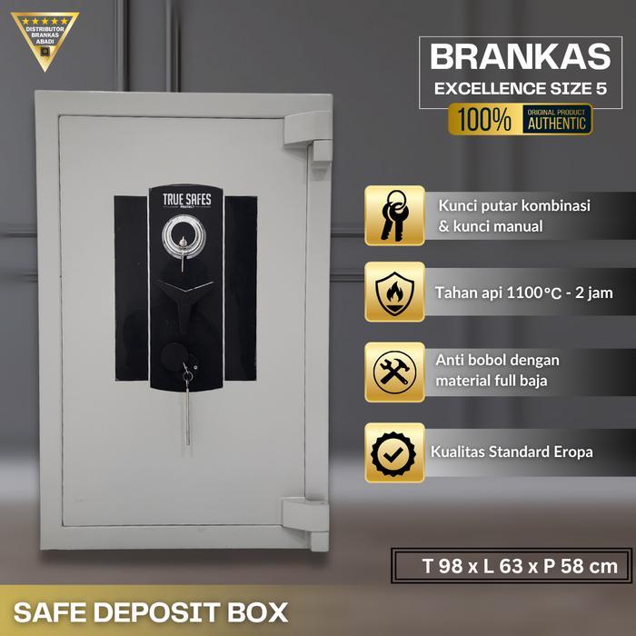 Brankas Besar Excellence 5 Tahan Api Truesafes Tahan Bongkar Paksa Brankas Tahan Api Brankas Dokumen