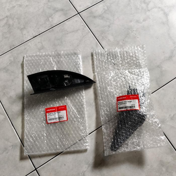 HOUSING GARNISH TEMPAT RUMAH TWEETER SPEAKER COVER SPION DALAM HONDA BRIO MOBILIO BRV ORI OK.