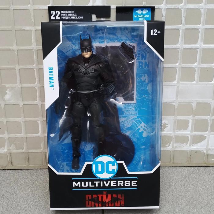 MCFARLANE TOYS DC MULTIVERSE THE BATMAN MOVIE 2022 ROBERT PATTINSON