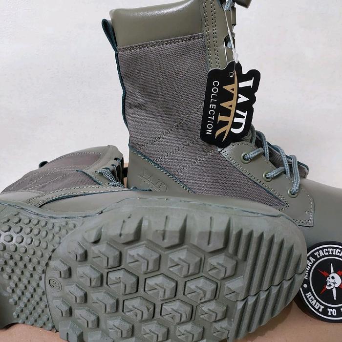 Sepatu PDL Hijau Model Battle X Jatahm