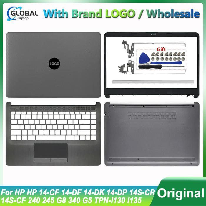 Casing Laptop For HP HP 14-CF 14-DF 14-DK 14-DP 14S-CR 14S-CF 240 245 G8 340 G5 TPN-I130 I135 LCD Ba