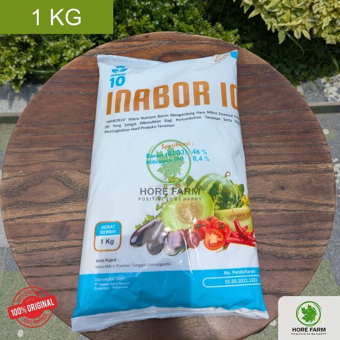 ` Pupuk Boron Borate 46% INABOR 10 Masa Pembuahan 1 Kg