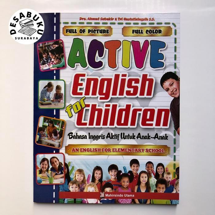 ` Active english for children bahasa inggris aktif untuk anak-anak
