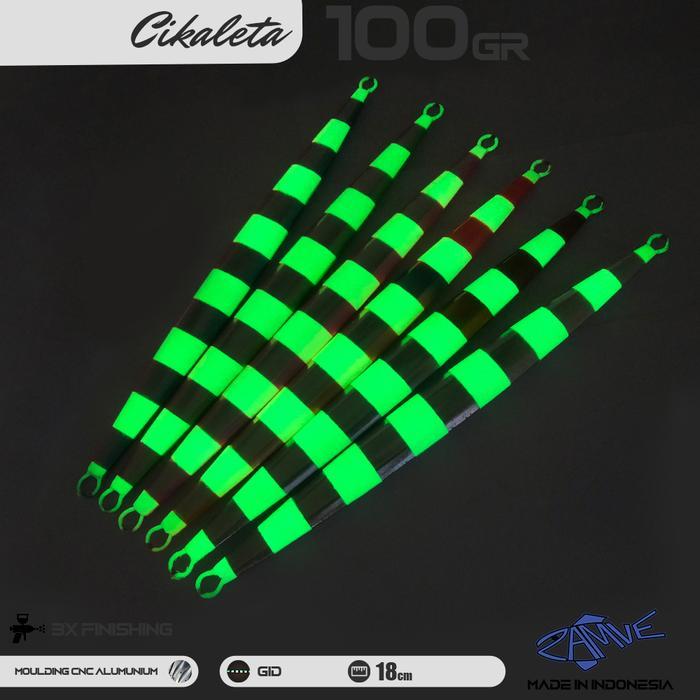 BISA COD Metal Jig Zamve Cikaleta 100Gr Metal Jig 100Gr Metal Jig 100Gram