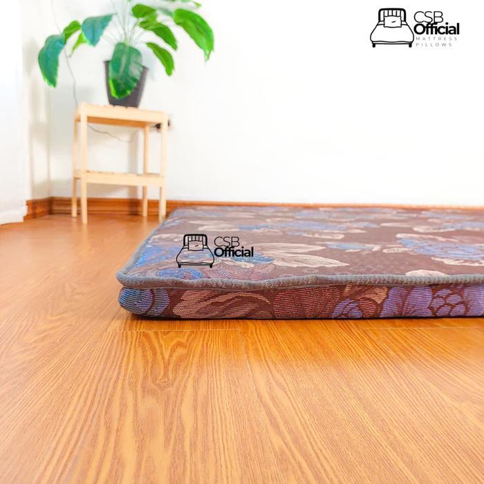 "New" CSB Matras Protector Kasur Busa 120 x 200 x 5 cm Topper Kasur Spring Bed Dilengkapi Karet