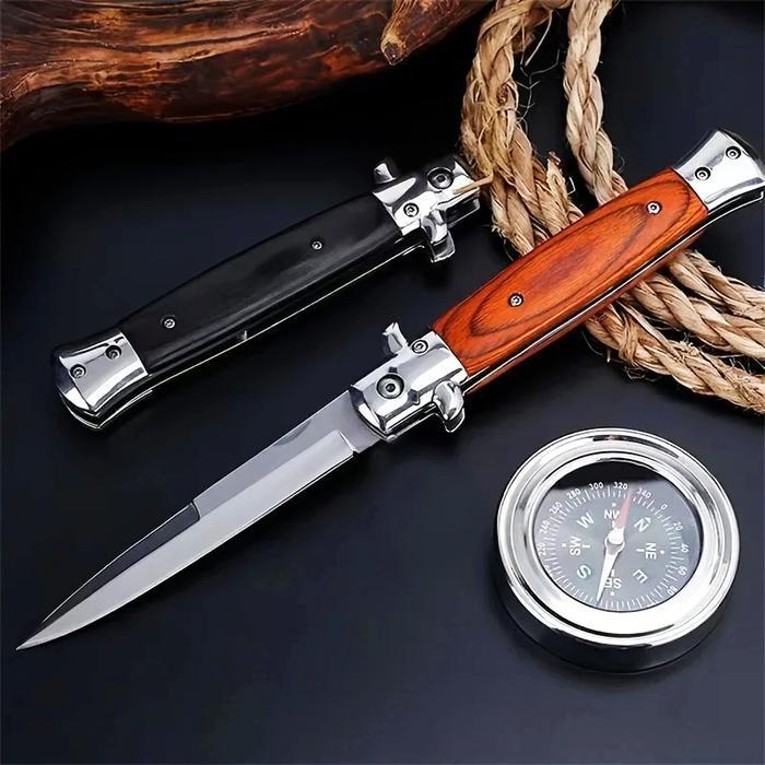 DISKON PISAU LIPAT KLASIK ITALI PISAU CAMPING SURVIVAL