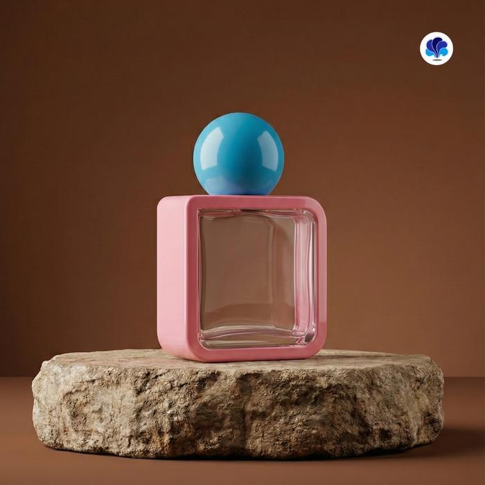 READYY Botol Parfum Candy Botol Parfum Kotak Lucu 30 ml 50 ml 100 ml Botol PArfum Mini Cap Bulat