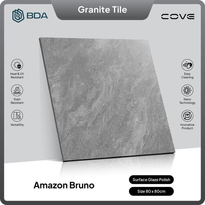 BDA Granite Tile Granit 80x80 Keramik Lantai Keramik Dinding Amazon Bruno