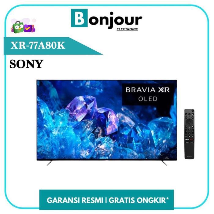 TV OLED SONY XR-77A80K 77 INCH 4K OLED SONY 77 INCH ANDROID SONY 77A80