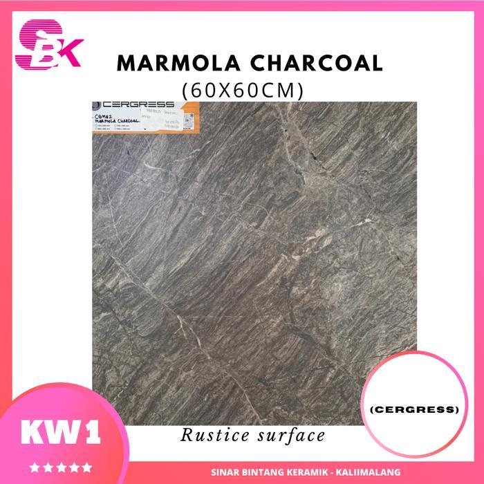 GRANIT 60X60 RUSTIC MARMOLA CHARCOAL