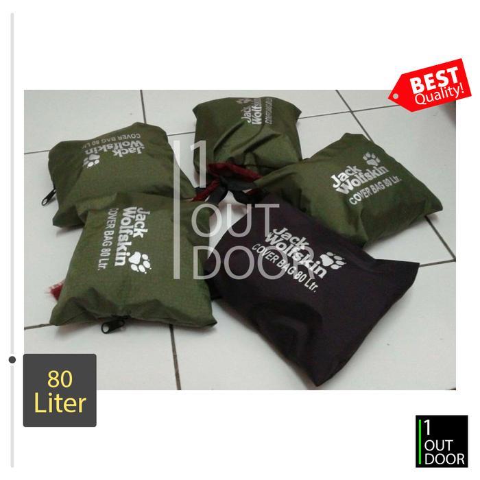 Cover Bag / Rain Cover Carrier 80 Liter Murah