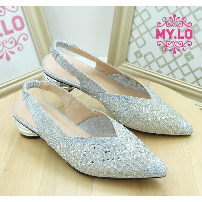 SANDAL SEPATU WEDGES BUSTONG SOFIYA IMPORT 5536