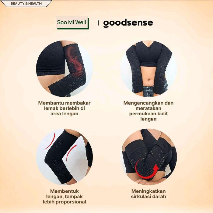 New Slimming Arm Sleeve / Korset Tangan / Korset Pengecil Lengan