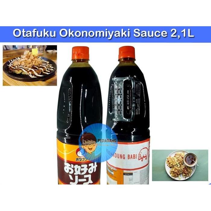 [PBB] Otafuku Okonomiyaki Sauce 2.1L Saus Okonomiyaki Jepang Japanese Okonomiyaki Sauce Saus