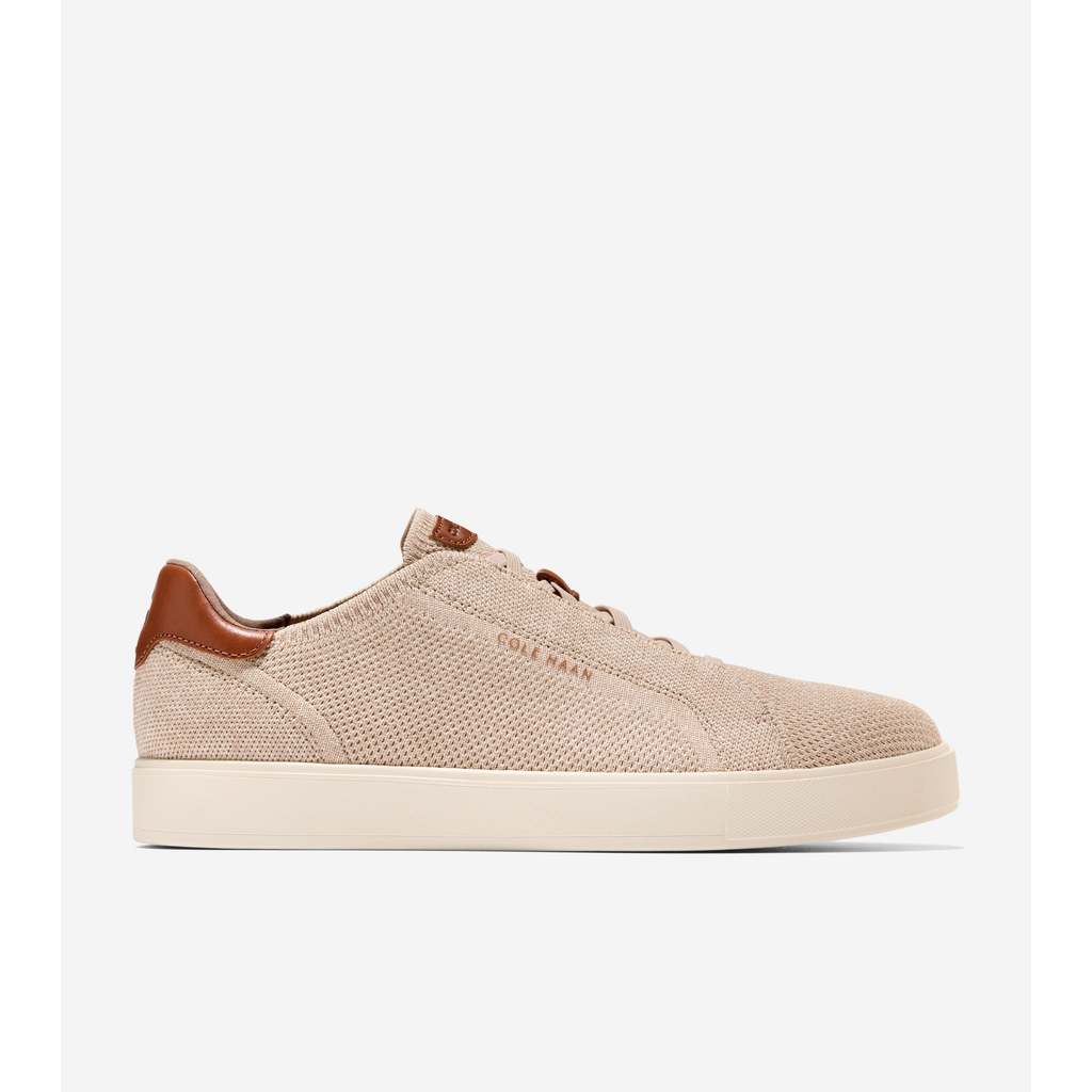 Cole Haan Men Grandpro Luxe Slip-On Stitchlite Sneaker - Sepatu Pria (Brown) C44797