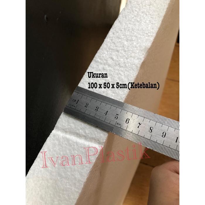 Styrofoam Lembaran Hard Tebal 5Cm 100Cm X 50Cm X 5Cm