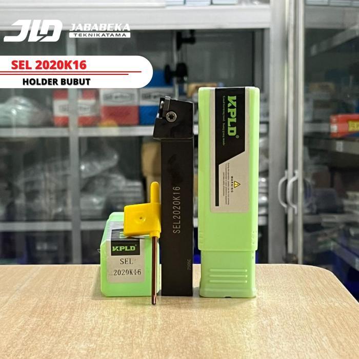 Sel 2020K16 Holder Ulir Gagang Bubut Drat Ulir Luar Insert Er 16 Pisau Bubut Ulir Luar