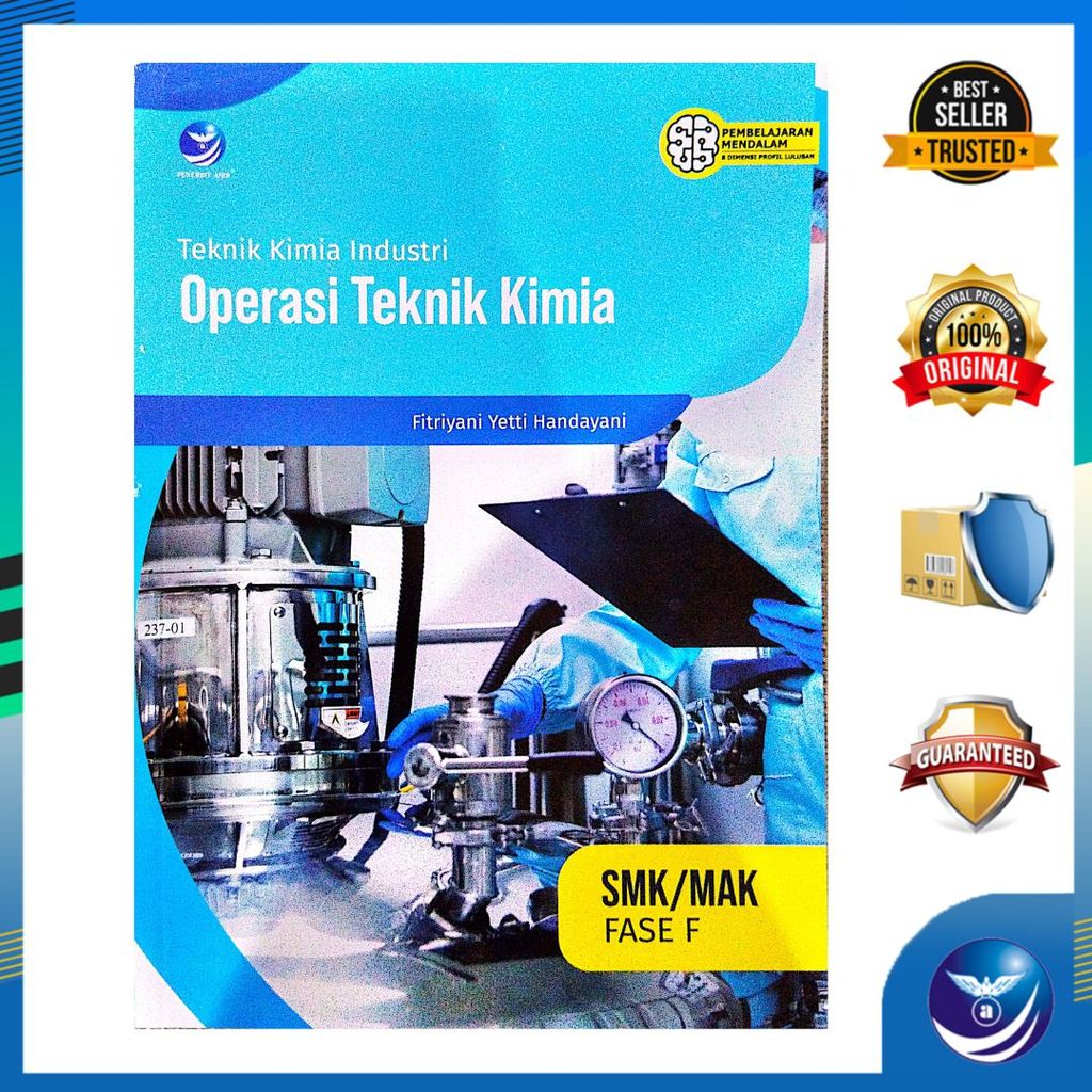 Teknik Kimia Industri Elemen Operasi Teknik Kimia Fase F Kurikulum Merdeka Sesuai CP046
