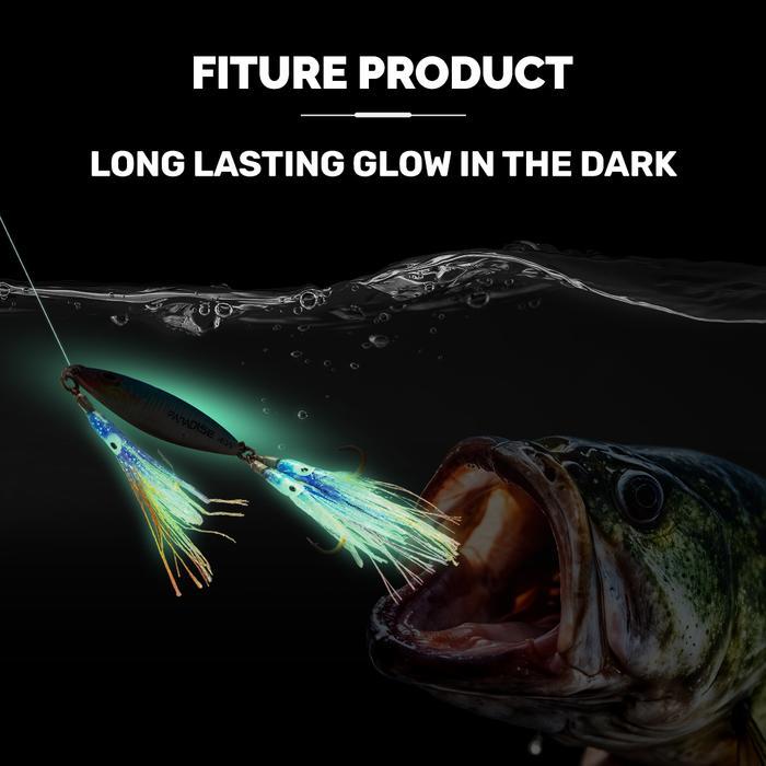 Paradise Ready To Strike Metal Jig Cumi Ikan Tiruan Glow In The Dark Free Assist Premium Fish Lure