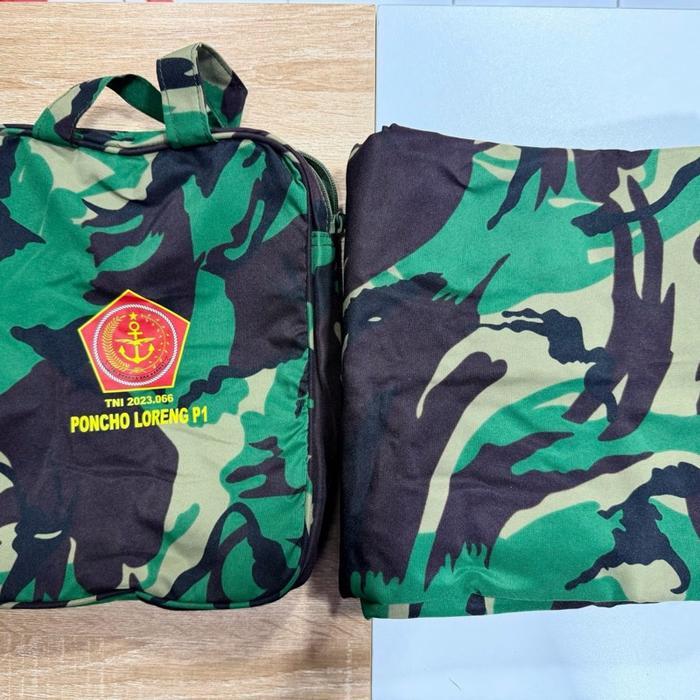 Ponco Loreng Jatah TNI - Ponco Jatah Loreng