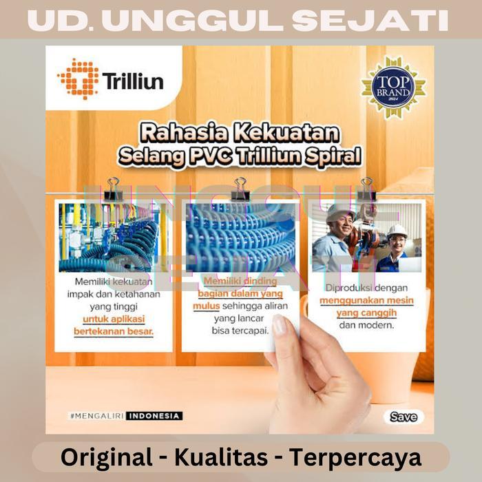 NEWSS SELANG SPIRAL TRILLIUN 3 INCH. SELANG HISAP 3 DIM. SELANG AIR 3"