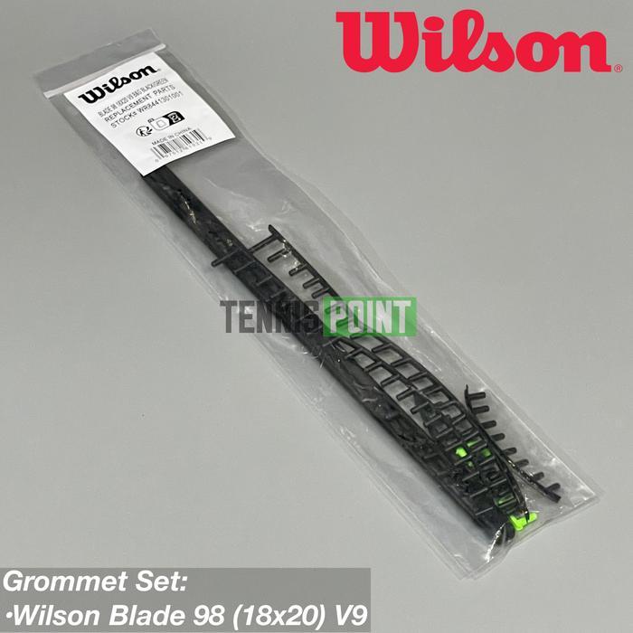Wilson Blade 98 (18x20) V9 Original Grommet Bumper Set Raket Tenis