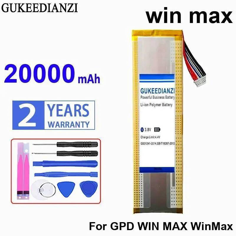 Tablet Battery Durable AEC634791-4S1P 4139D5 WIN2 4400-20000mAh For Gpd Win 1 3 4 2 Handheld Max