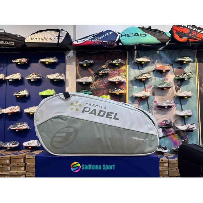 Padel Bag Bullpadel Vertex Geo Premier 26 White BPP26003