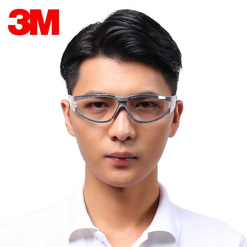 3M Goggles Anti-UV 11394 Impact Resistant Men Riding Glasses Anti-Fog Anti-Sand Goggles Laboratory