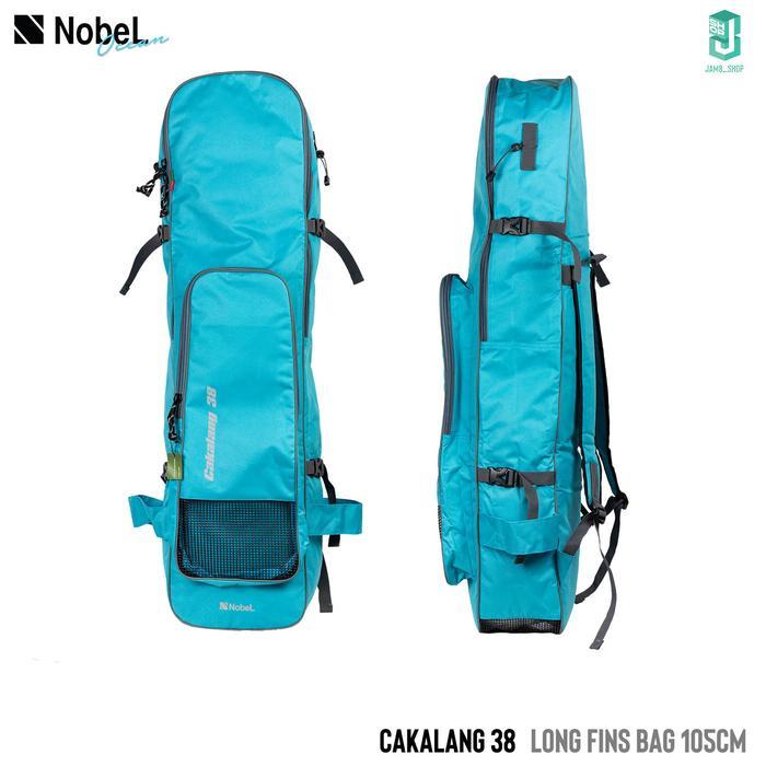 Long Fin Bag|Tas Tas Long Fin Freediving Spearfishing Backpack 105cm - Biru Muda Longfin|Freediving|