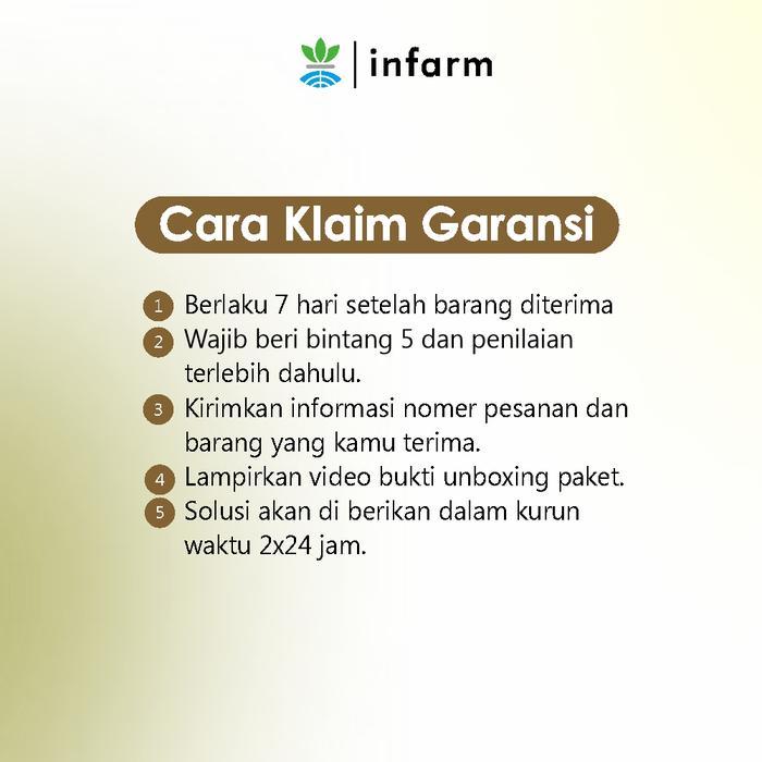 Moonieshopline Infarm - Vitamin B1 Premium Nutrisi Tanaman Anti Stress Kualitas Impor Vitamin B1