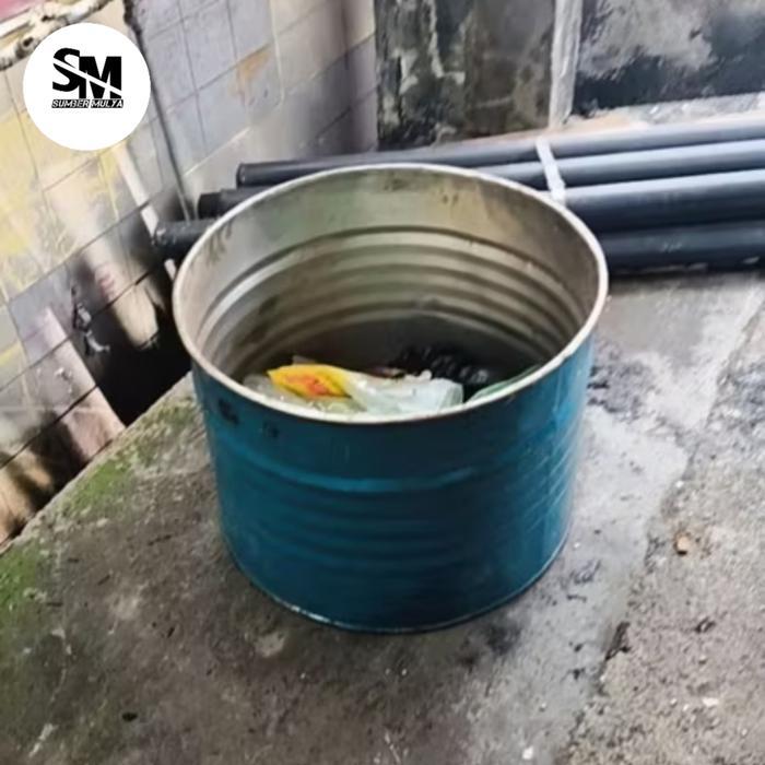 Premium Drum 100Liter/Drum Potong/Drum Sampah/Drum Pot Original