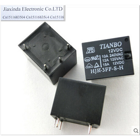 HOT NEW HJR-3FF-S-H-12VDC HJR-3FF-S-H 12VDC HJR-3FF DC12V 12V 10A T73 TIANBO DIP4
