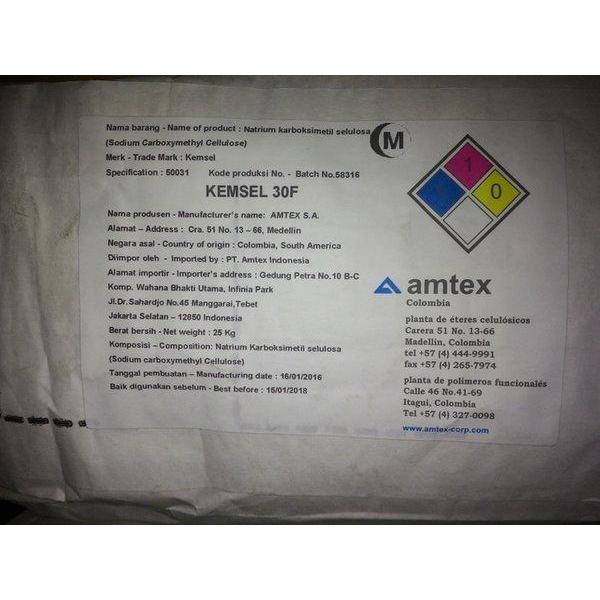 CMC Carboxy Methyl Cellulose Food Grade 25kg - CMC 1 SAX
