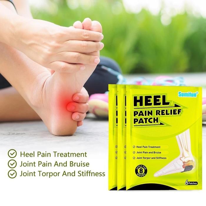 12pcs2 bungkusKoyo pereda sakit nyeri taji tumit tendon sakit kaki kebas keseleo bengkak lebam