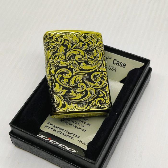Zippo Dragon Arabesque Gold