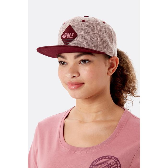 Topi Rab Flatiron Badge Cap - Heather