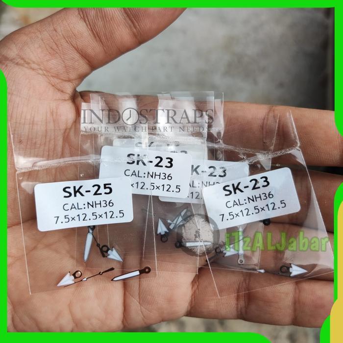 Jarum mesin jam ETA 2836 2824 movement ETA hands WH311