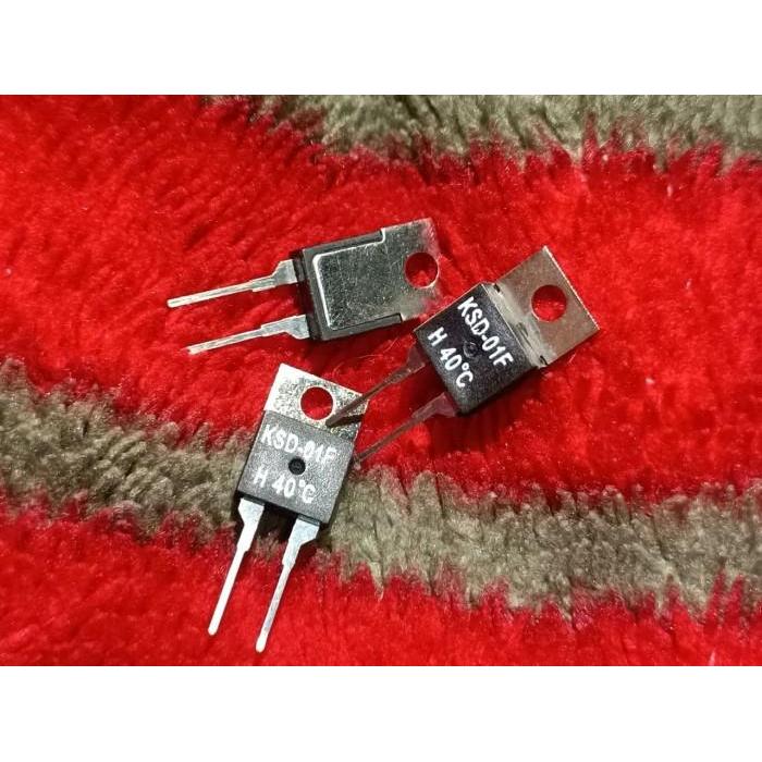 KSD-01F KSD01 H 40C Thermal Switch Temperature Sensor Thermostat (NO)