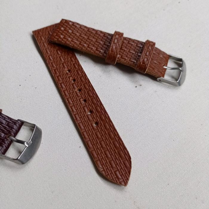 tali strap jam tangan kulit 9mm 11mm 13mm 15mm 17mm 19mm 21mm