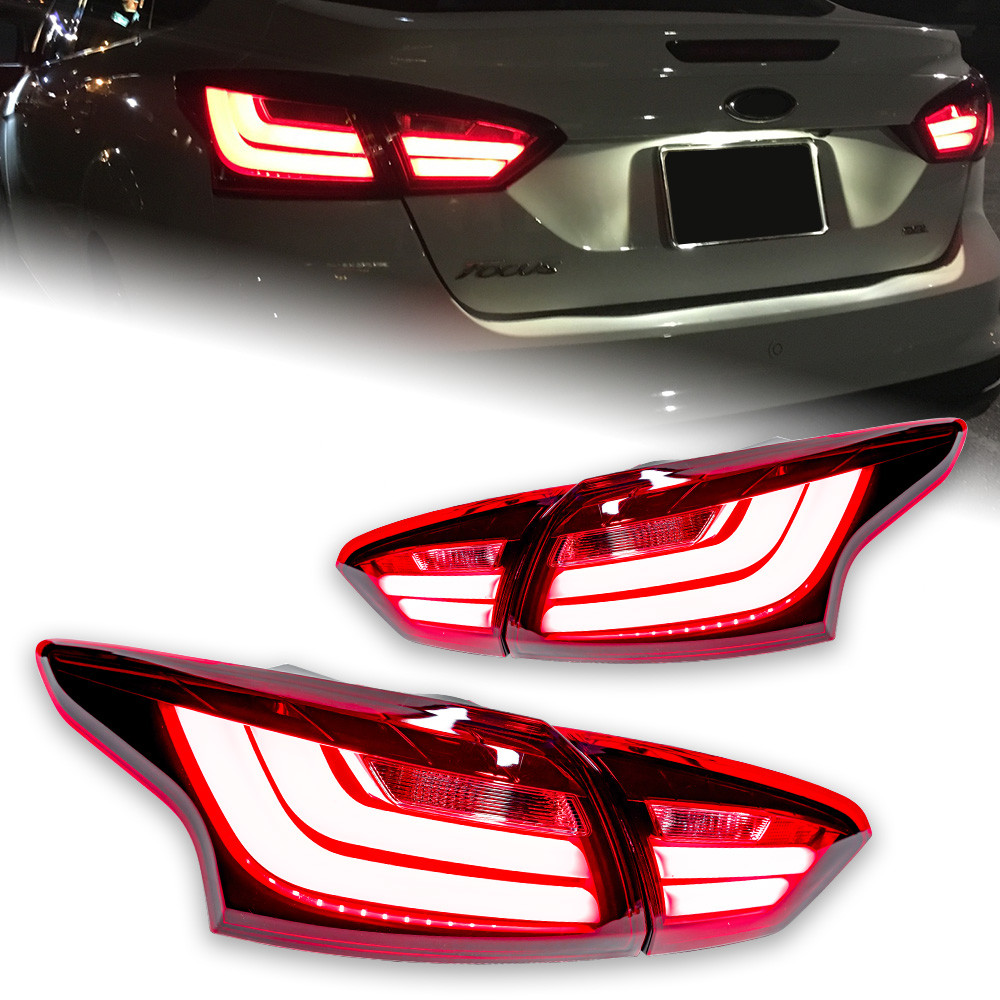 Car Styling for Ford Focus Tail Lights 2012-2014 Focus 3 Sedan LED